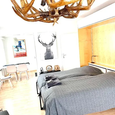 Bolgen - Close To Everything! Bolgen, Jakobshorn, Bus Stop, Train Station, Supermarket, School, Rentals, Restaurants And More! Apartamento Davos